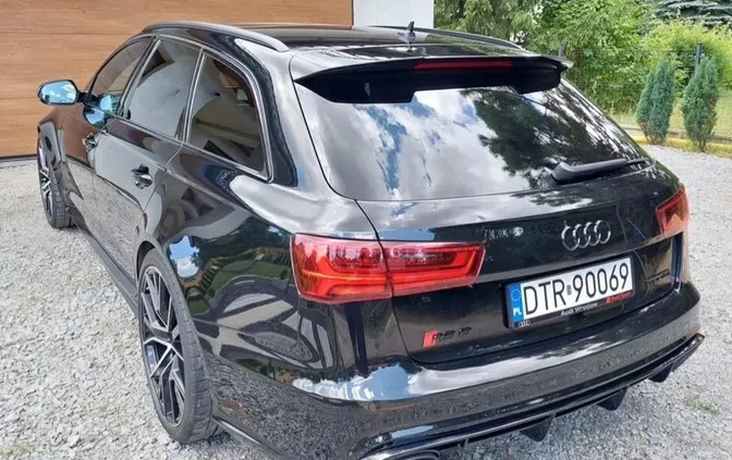 Audi RS6 cena 271000 przebieg: 120000, rok produkcji 2017 z Wrocław małe 46